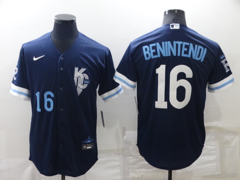 2022 Men MLB Boston Red Sox #16 Benintendi blue Game Jerseys->boston red sox->MLB Jersey